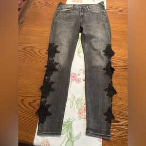 True Religion Black Skinny Jeans